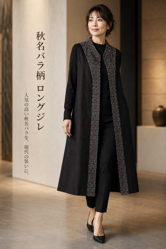 ロングジレ（秋名バラ）