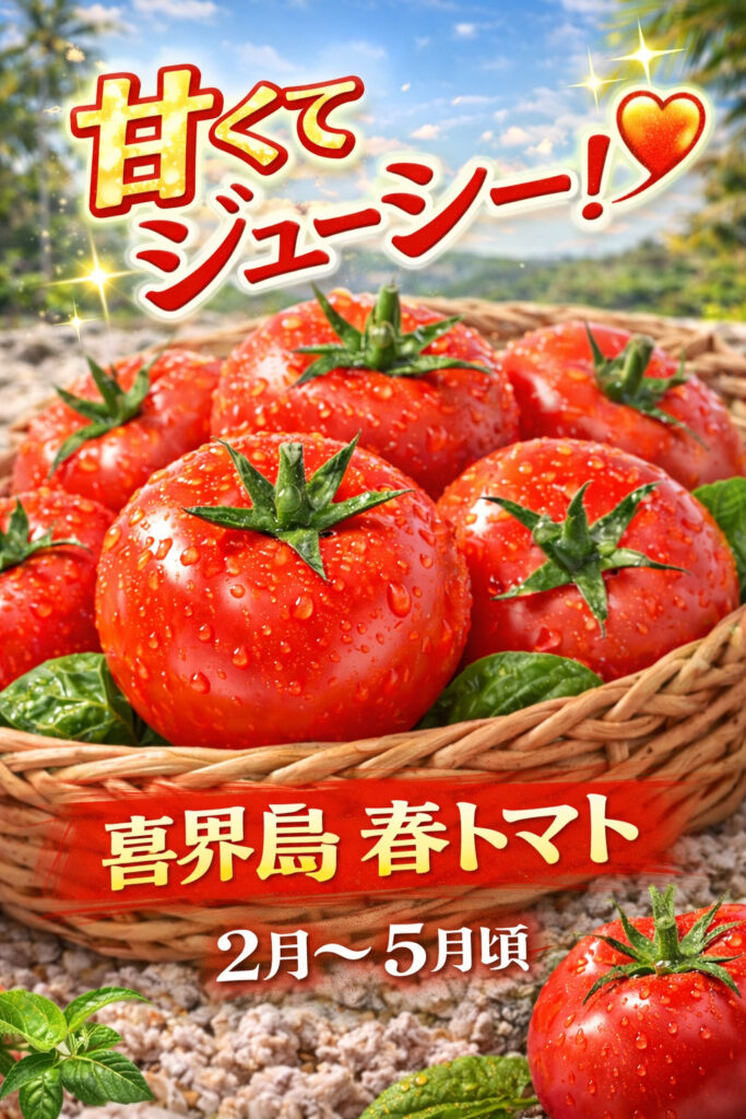 喜界島ミネラル春トマト（増田農園)