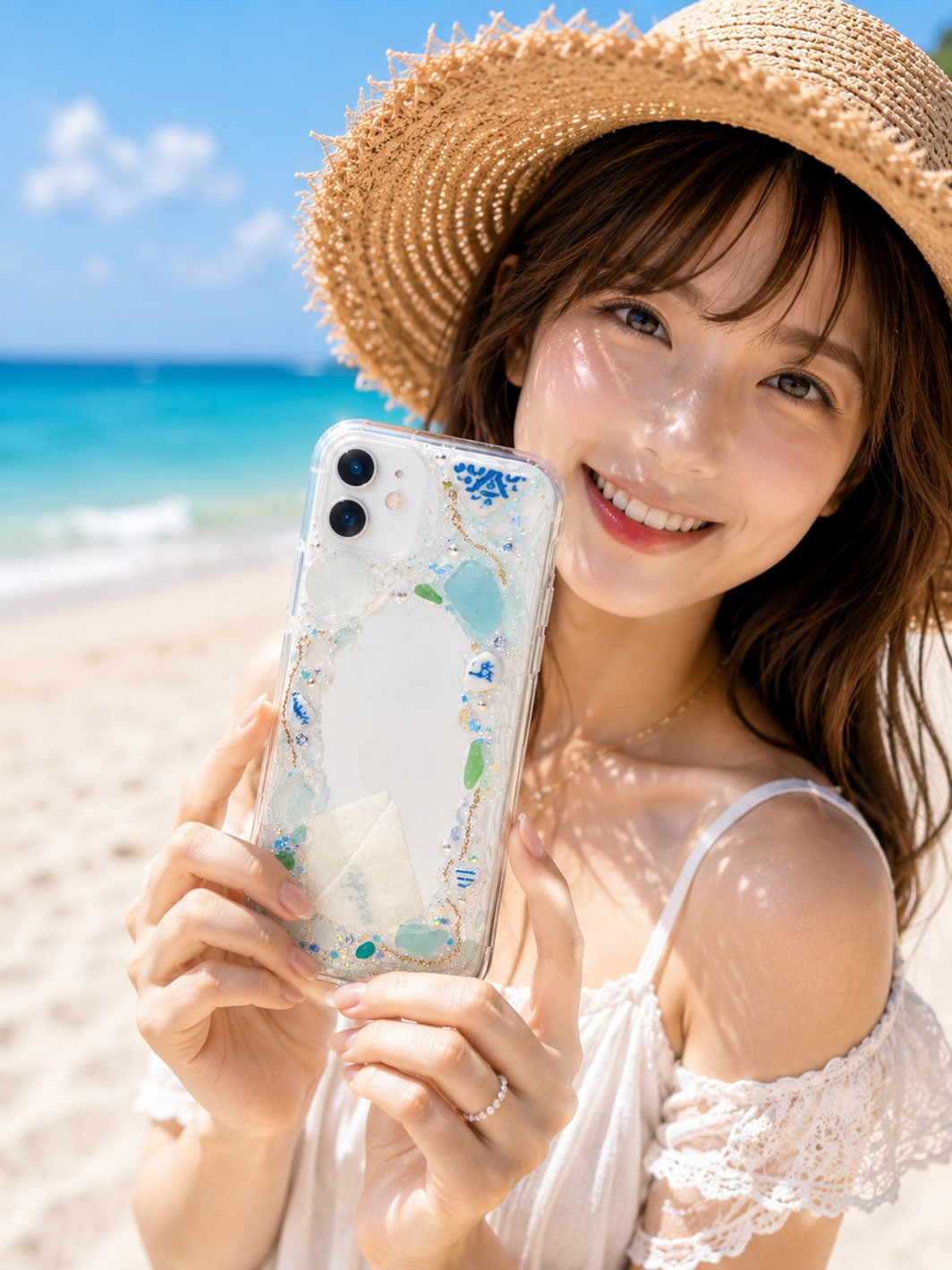 mite 海からの贈り物スマホケース